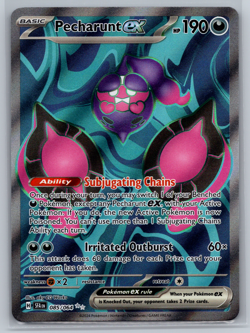 Pecharunt EX 085/064 Shrouded Fable Holo Full Art Secret Rare Pokemon TCG NM - Image 1