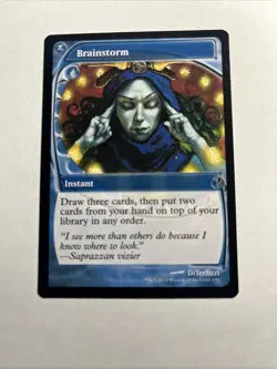 Brainstorm (Future Sight) - Mystery Booster 2 MTG Plus Bonus Card!!! - Image 1
