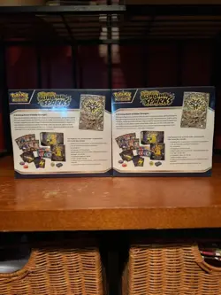 Pokemon Scarlet & Violet: Surging Sparks Elite Trainer Box ETB New Lot of 2 - Image 2