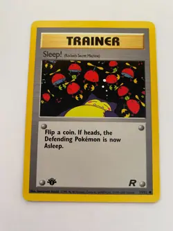 Sleep! 79/82 Pokemon Team Rocket 1st Edition Common NM/MINT 2000 box-S3 - Image 1
