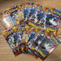 Pokemon Surging Sparks Booster Packs Lot Of 13 - Image 1