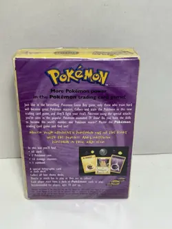 Pokemon Zap Theme Deck Base Set Sealed Vintage - Image 3