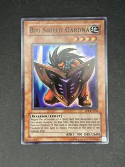 Yu-Gi-Oh! 2004 Big Shield Gardna TP5-EN002 Tournament Pack 5 Super Rare NM - Image 1