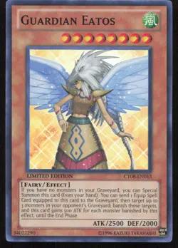 Yu-Gi-Oh TCG 2011 Collectors Tins #CT08-EN013 Guardian Eatos Super Rare - Image 1