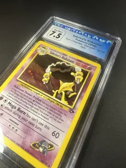 CGC 7.5 Sabrina's Alakazam Gym Challenge 16/132 Holo Pokemon Card psa - Image 3