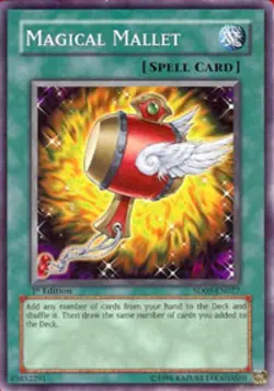 Yugioh! MP Magical Mallet SD09 - SD09-EN027 - Common - 1st Edition Moderately Pl - Image 1