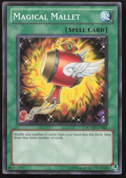 Yu-Gi-Oh TCG Ra Yellow Mega Pack #RYMP-EN065 Magical Mallet Common NM - Image 1