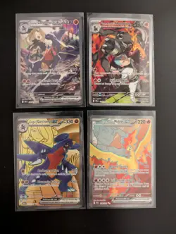 Destined Rivals Lot (4) Cynthia's Garchomp ex 232/182 Sv10 + 3 Cards - Image 1