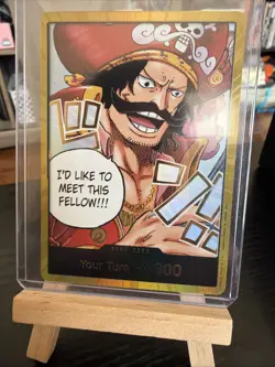 DON!! Card (Gol.D.Roger) (Gold) - Carrying On His Will (OP13) NM English - Image 1
