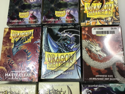 LOT OF 12 Assorted Japanese Dragon Shield Card Sleeves - 60 ct packs SHIPS FREE - Image 2