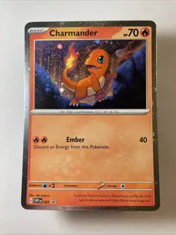 Charmander 047 (Cosmos Holo) - Sv: Scarlet & Violet Promo Cards Holo (NM) - Image 1