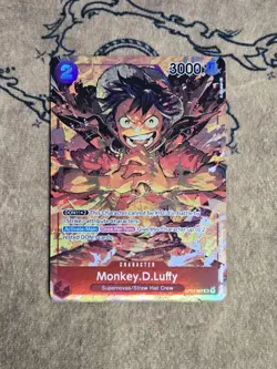 One Piece Card Game Monkey.D.Luffy (Parallel) OP01-024 Super Rare NM English - Image 1