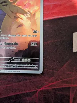 Pokemon TCG Tyranitar Scarlet & Violet Paldea Evolved Holo Card 222/193 - Image 4