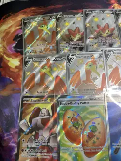 Pokemon Scarlet & Violet / Mega Evolution Full Art Lot Of 13 Cards NM - Image 2