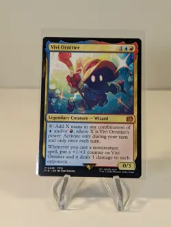 +2 MTG Vivi Ornitier NM-Mint Final Fantasy (Regular) w/ Base Art Card - Image 2