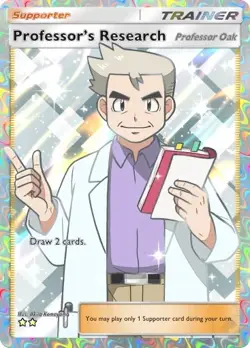 Pokemon TCG Pocket Trading Trade Limited Professor Research Oak Card ?? DIGITAL - Image 1