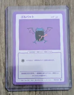 Wrenny Moo - Set 1 : First Print - Golbat 33/50 Custom Pokemon Card US Seller - Image 3