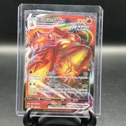 Pokemon TCG Blaziken VMAX 021/198 Chilling Reign Holo Ultra Rare Card NM - Image 1
