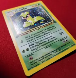 Pokemon TCG Victreebel - 14/64 1st Edition Holo Jungle LP Card - Image 4