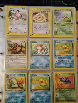 vintage 1st edition pokemon card lot - Image 1