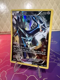 Dialga XY77 Holo Mythical Black Star Promo Pokemon Card 2015 - Image 1