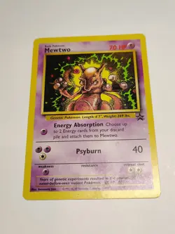 🔥Pokemon Mewtwo TCG Black Star Promos 14 Regular Promo Card 🔥 - Image 1