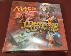 Magic the Gathering Mercadian Masques Ultra Pro 3-Ring Binder Only - Image 1