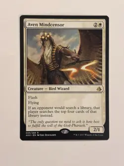 Aven Mindcensor Amonkhet Magic the Gathering MTG - Image 1