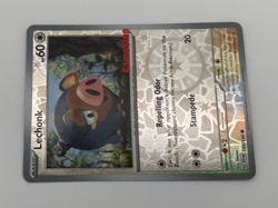 Pokemon Trading Card TCG Scarlet & Violet GameStop Promo Stamped Lechonk 154/198 - Image 3