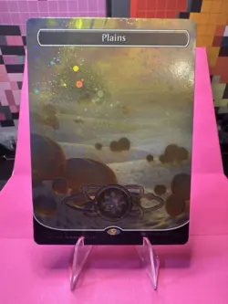 Plains (486) (Borderless) (Galaxy Foil) Unfinity Foil - Image 1