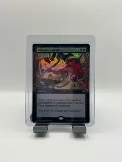 MTG, Villainous Wrath FOIL (Extended Art) 259 Marvel's Spider-Man Foil - Image 1