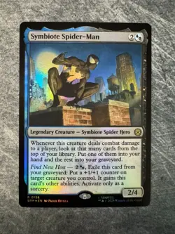 Symbiote Spider-Man Marvel's Spider-Man Foil NM - MTG - Image 1
