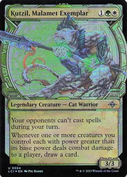 Kutzil, Malamet Exemplar (Showcase) The Lost Caverns of Ixalan Foil - Image 1
