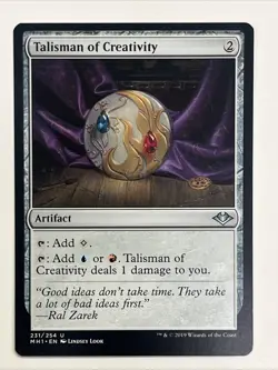 Talisman of Creativity English Mtg Magic The Gathering Regular - Image 1