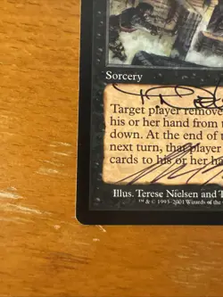 MTG Double Artist Proof Signed Suppress Apocalypse Nielsen And Thomas Baxa - Image 5