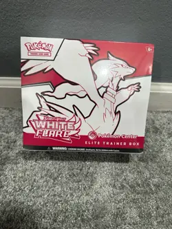 Pokemon Center Exclusive White Flare ETB Elite Trainer Box TCG New Sealed - Image 1