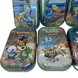 Pokemon Celebrations EMPTY mini tins Lot Of 6 Xlnt Condition No Scuffs - Image 4