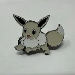 Official Pokemon Go Shiny Radiant Eevee Pin Premium Collection 2023 Metal Promo - Image 1