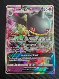 Pokemon TCG Banette-GX 66/168 SM Celestial Storm Ultra Rare VLP - Image 1