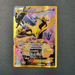 Pokemon TCG Alakazam EX (Secret Rare) 125 - XY Fates Collide LP - Image 1