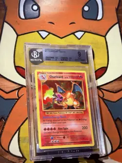 Charizard Holo 2016 Pokemon Evolutions 11/108 BGS Mint 9 Subgrades - Image 1