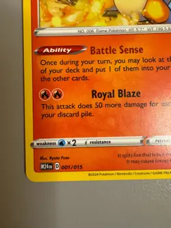 Pokemon Mcdonalds Dragon Discovery Charizard Non-Holo 001/015 Pack Fresh - Image 4