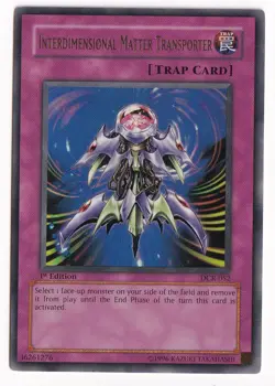 Yu-Gi-Oh DCR-052 Interdimensional Matter Transporter Ultra Rare 1st Edition - Image 1