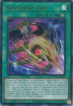 Yugioh! Nightmare Pain - MP25-EN165 - Ultra Rare - 1st Edition Near Mint, Englis - Image 1