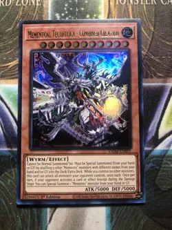 *** MEMENTOAL TECUHTLICA - COMBINED CREATION *** ULTRA RARE VASM-EN001 YUGIOH! - Image 1