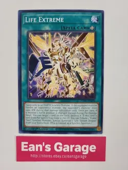 YuGiOh Life Extreme 1st Edition POTE-EN099 Power of the Elements - MN - Image 1