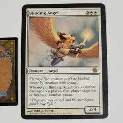 Blinding Angel Magic: 8th Edition Oversize Box Topper Card #8 2003 LP Vintage - Image 2