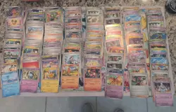 Lot Of 287 Pokemon Cards, Reverse Holos And Bulk, Paldean Fates - Image 1