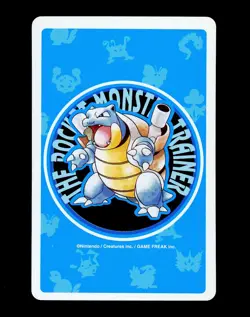 Pokemon MUK Japanese BLUE Back 5 of Spades POKER Deck INK ERROR Card #089 - MINT - Image 3
