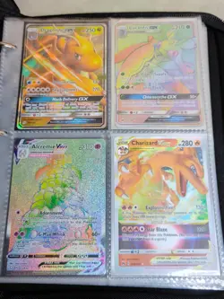 Huge Pokemon Collection Vintage WOTC Modern Full Arts Only Binder Lbs Lot Cards - Image 3